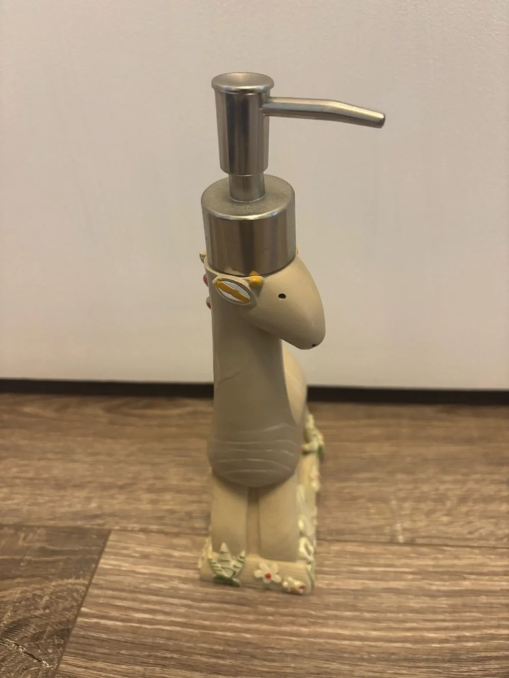 Creative Bath Animal Cracker Soap Dispenser Safari Animal Giraffe 9.5”